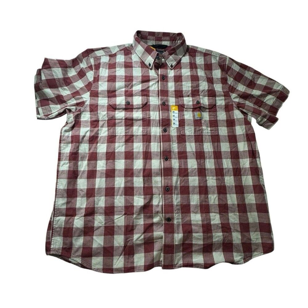 CARHARTT LOOSE FIT MIDWEIGHT SHORT-SLEEVE SHIRT MENS XXL NWT